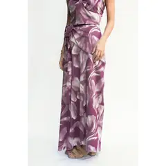 ANDRIZA ATELIER - Falda Amapola Violette