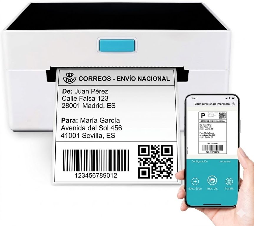 GENERICO Impresora Térmica Directa de Etiquetas