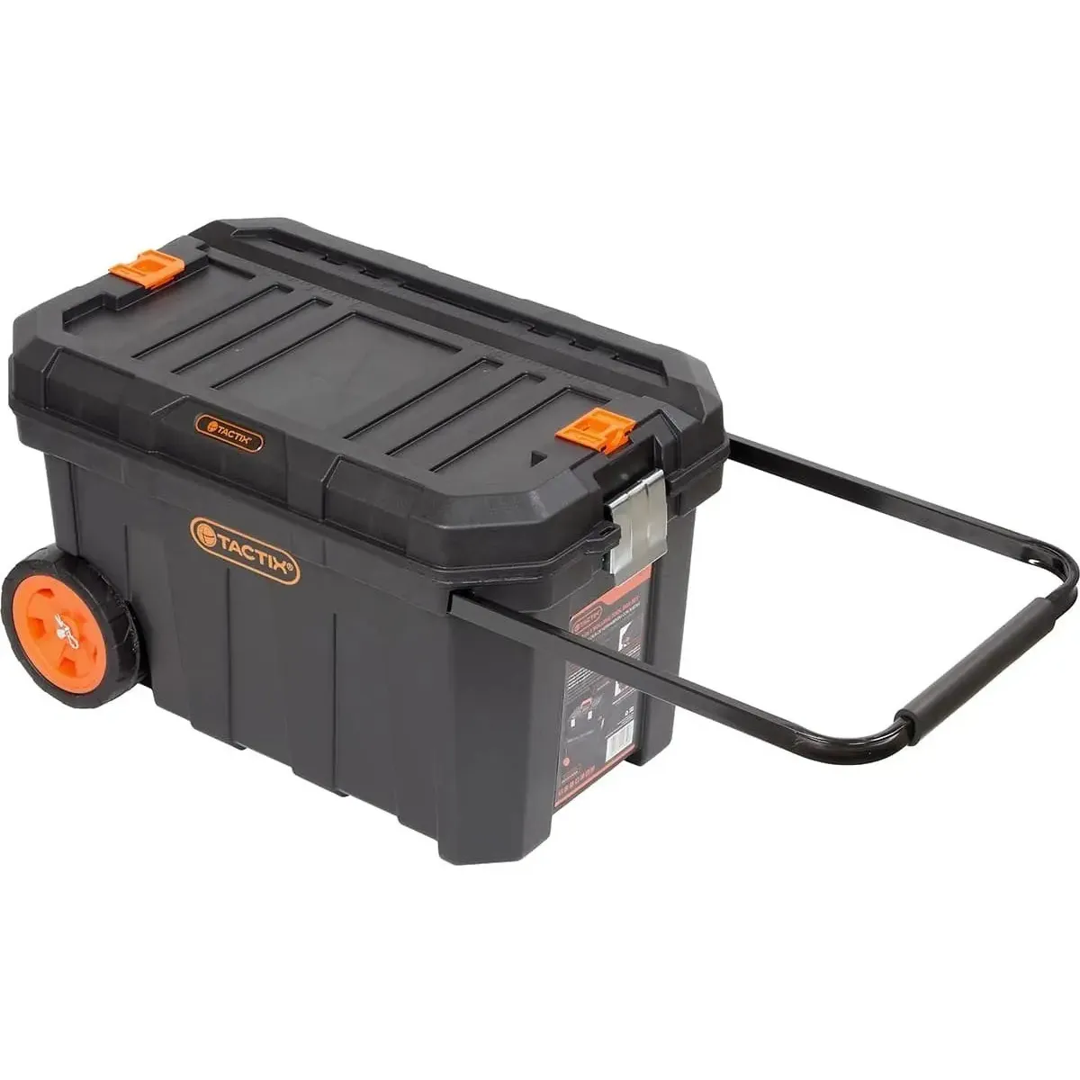 TACTIX - Carro Porta Herramientas Y Máquinas + 2 Cajas Tactix