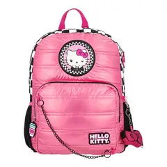 HELLO KITTY - Mochila Juvenil White Dots Rosa 17L