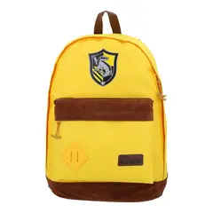 WARNER BROS - Mochila Hufflepuff Harry Potter Juvenil Amarillo 17L