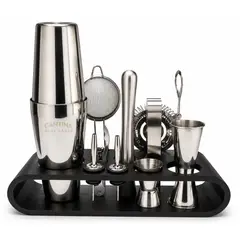 CANTINA - Coctelera Set Bartender Profesional Acero Inoxidable