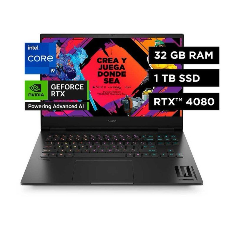 OMEN Intel Core i9 32GB 1TB 16.1″ NVIDIA GeForce RTX 4080