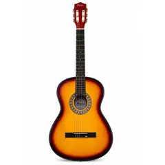 HENDRIX - Guitarra Clásica 39 Pulgadas Sunburst Cuerdas Nylon - PS