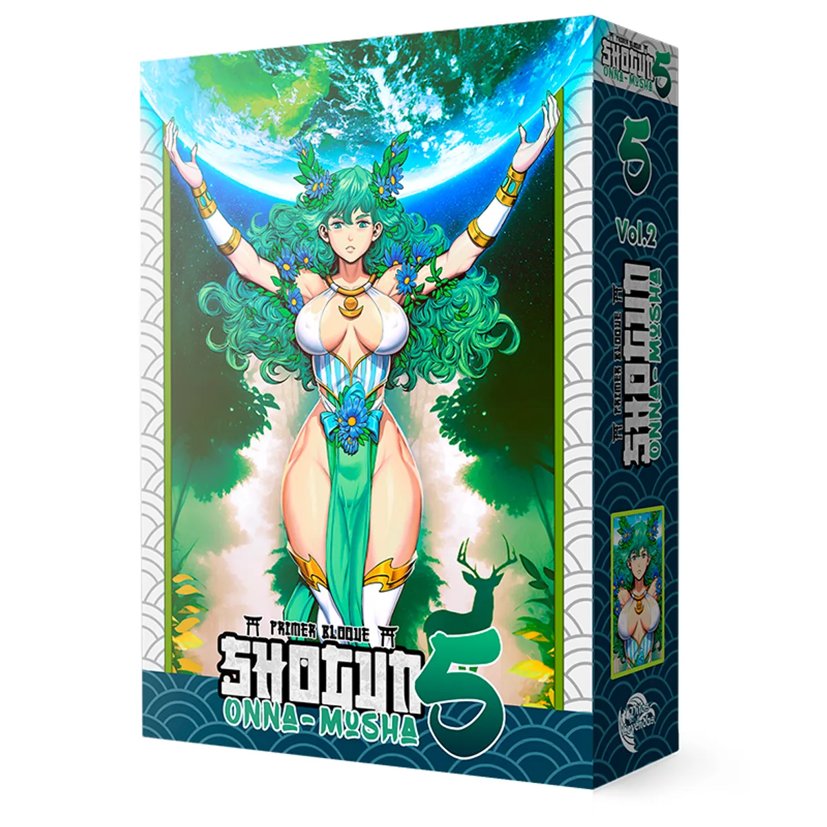 MITOS Y LEYENDAS - Shogun 5 Onna Musha Volumen 2 - Primer Bloque + 1 BUY A BOX