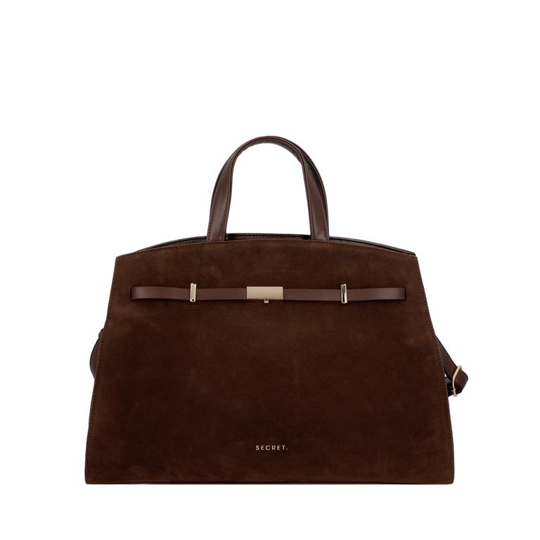 Cartera Tote Etiopia SC7 Mediana Cafe Cafe M