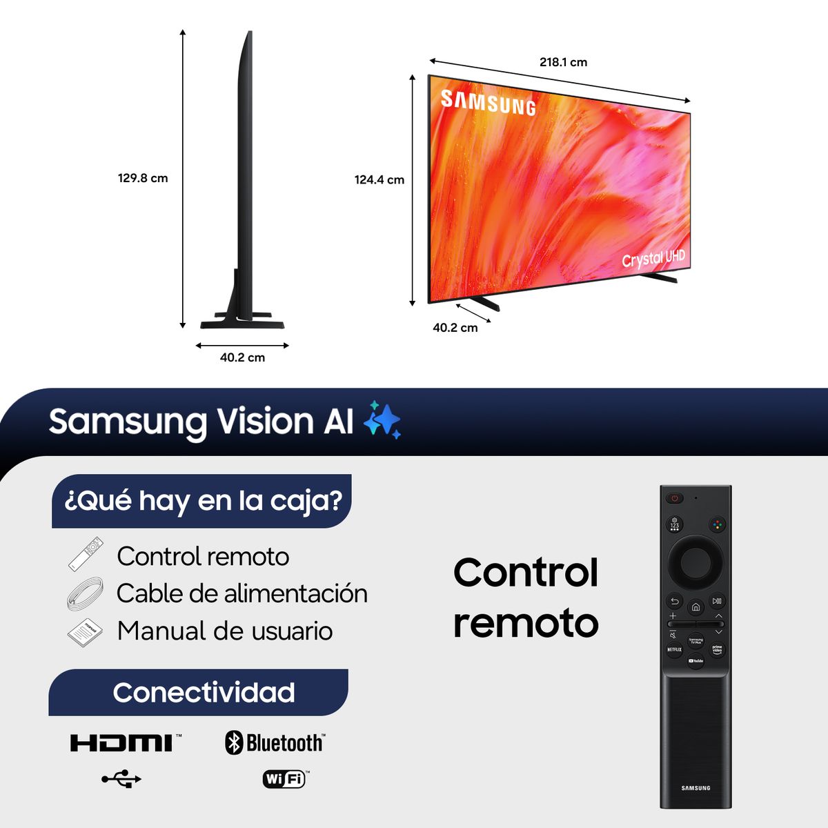 SAMSUNG - 98 Crystal UHD U9500H 4K Samsung Smart TV 2026