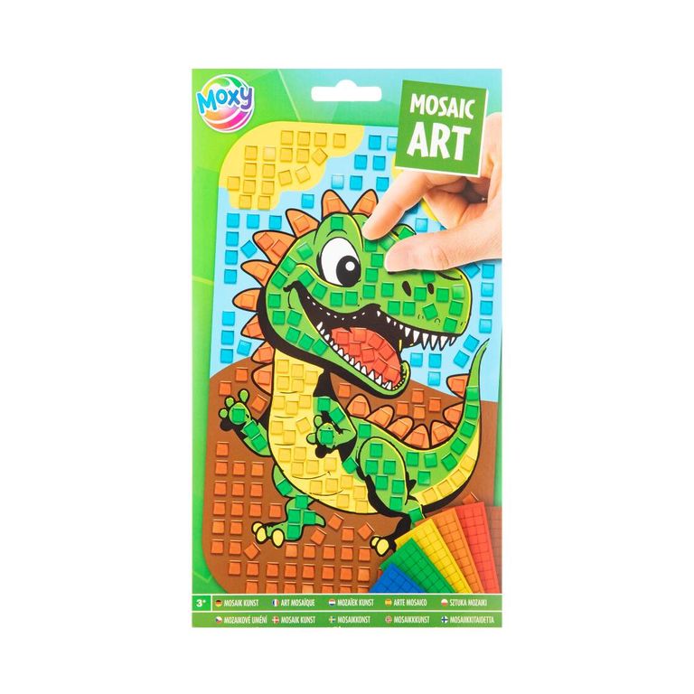 Arte de Mosaico Dinosaurio