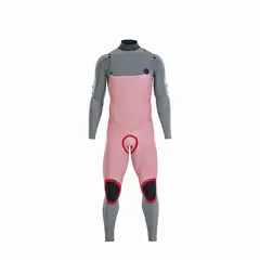 ION - Traje de Agua Hombre Seek Core 4.3mm FZ Neopreno - Negro