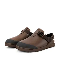 RENOX - Zueco Terra Clog Todo Terreno Café Chocolate Unisex