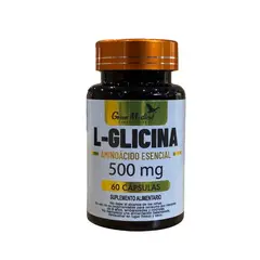 GREEN MEDICAL - L-Glicina 60 Cápsulas - Aminoácido Natural - Suplemento de Bienestar Diario