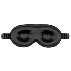 KARMAS - Antifaz Seda negro 3D