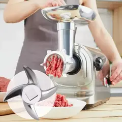 GENERICO - Cuchillo Repuesto Para Moledora Carne 12 Acero Inoxidable