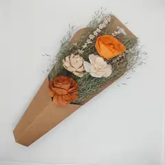SOHOGAR - Arreglo Kraft Flores Surtidas