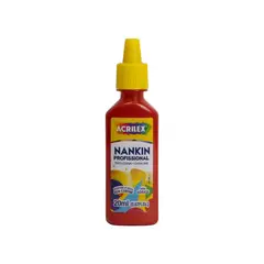 GENERICO - Tinta China 20ml Acrilex Rojo Fuego