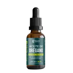 RICO - Aceite de Orégano Ri&Co 30 ml - Extracto Natural de Orégano - Suplemento Líquido Natural