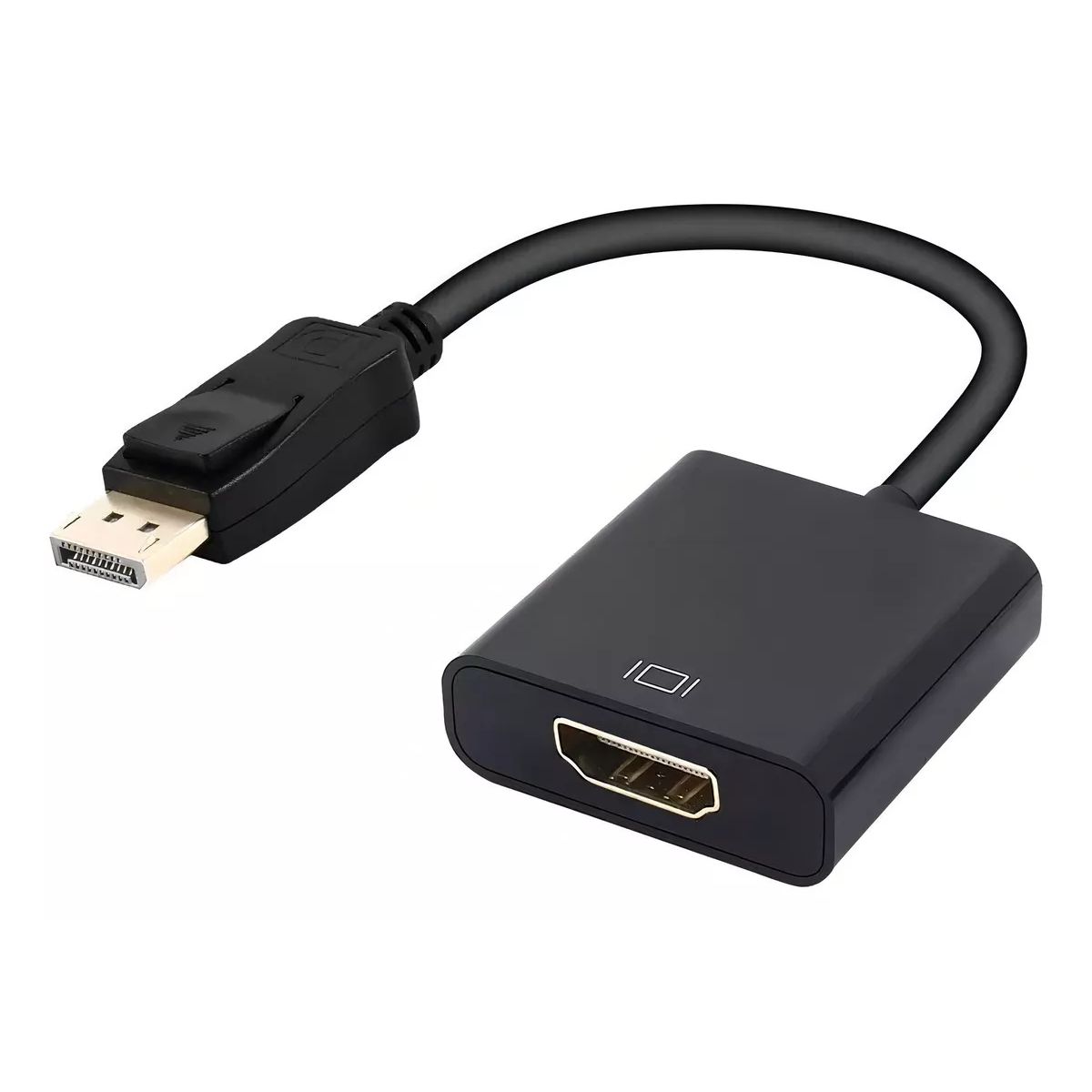 GENERICO - Cable conversor DisplayPort a convertidor de video Hdmi