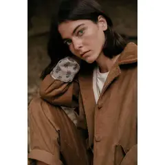 CASA PAMPA - Chaqueta Eliana camel
