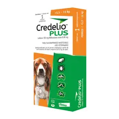 ELANCO - CREDELIO PLUS (5.5 A 11 KG) x 1 comp