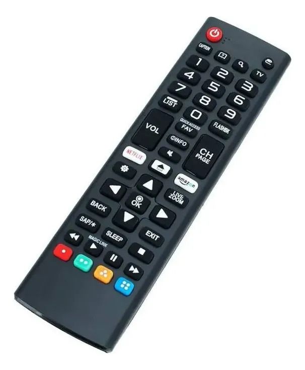 GENERICO Control Remoto Universal Compatible Lg Botón Netflix Amazon
