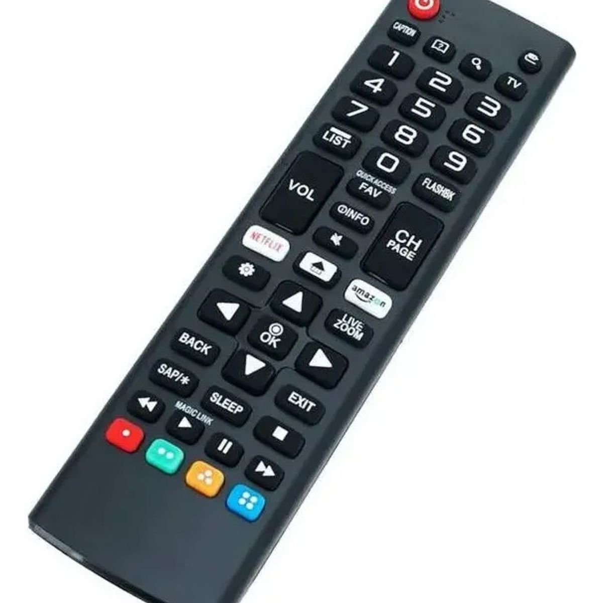 GENERICO - Control Remoto Universal Compatible Lg Botón Netflix Amazon