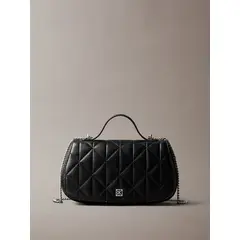 CALVIN KLEIN - Cartera Acolchada de Mano Negro