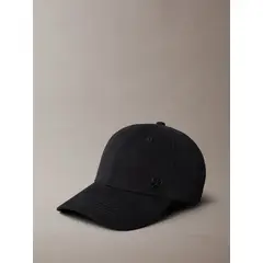CALVIN KLEIN - Jockey con Aplique Metálico de Logo Negro