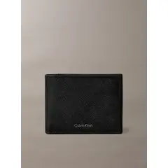 CALVIN KLEIN - Billetera Billfold Slim Negro