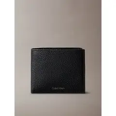 CALVIN KLEIN - Billetera Billfold con Monedero Negro