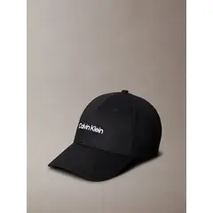 CALVIN KLEIN - Jockey con Logotipo Bordado Negro