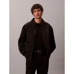 CALVIN KLEIN - Chaqueta Reversible de Nailon Negro