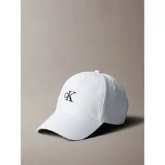 CALVIN KLEIN - Jockey con Monograma Bordado Blanco