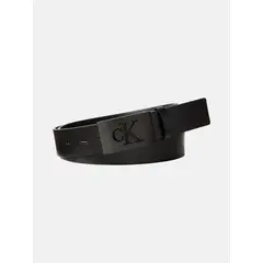 CALVIN KLEIN - Cinturón de Cuero Liso