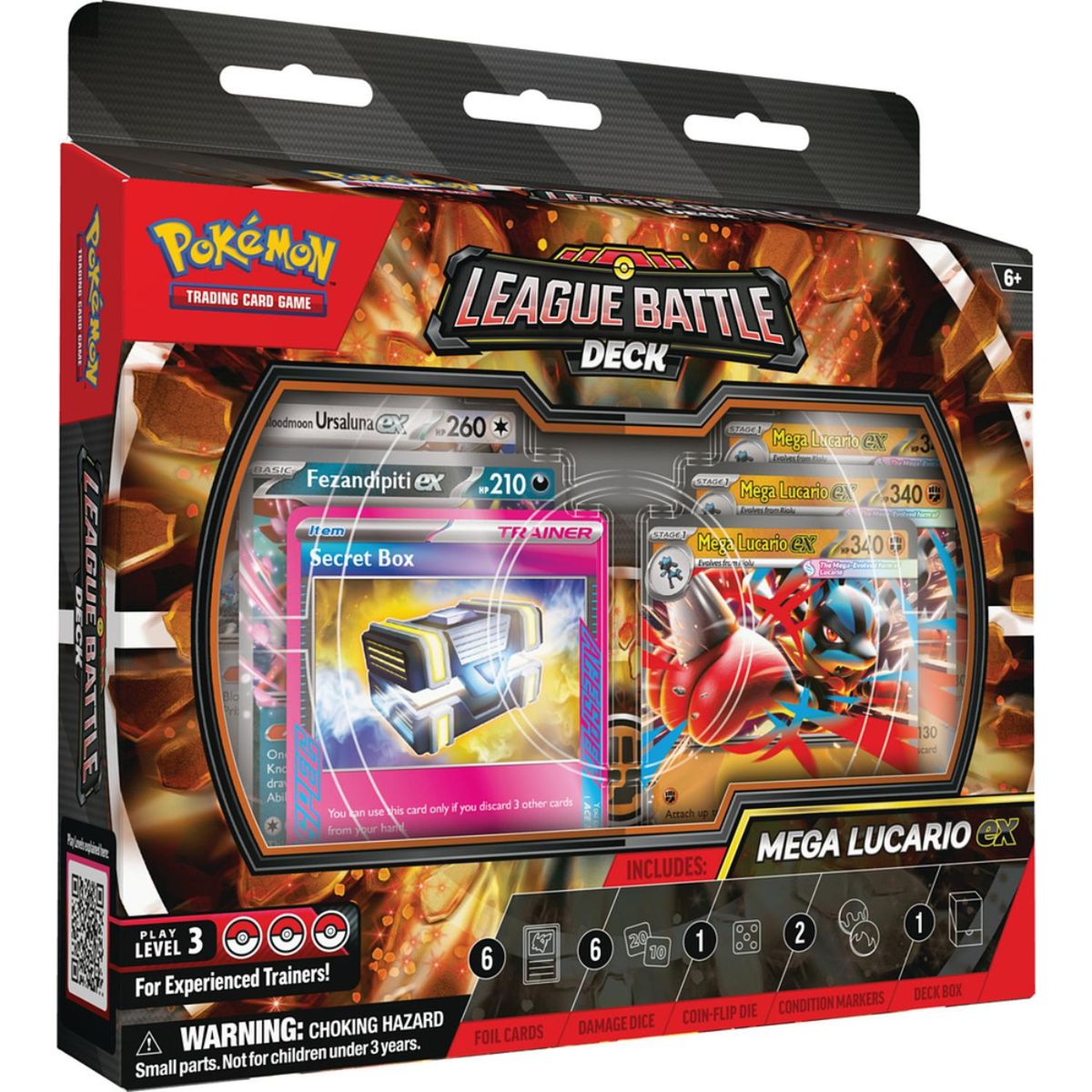 POKEMON - CARTAS POKEMON MAZO MEGA LUCARIO EX INGLES