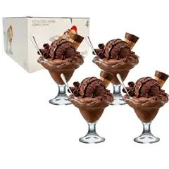 ALLEGRA - Set 4 Copas De Helado Vittoria 240Cc