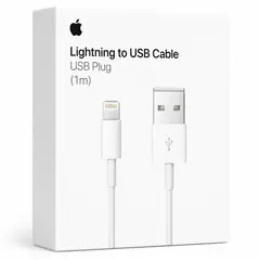 APPLE - Cable de Datos Lightning a USB Original 1 Metro