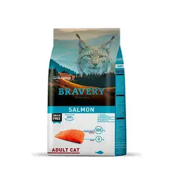 BRAVERY - Salmón gato adulto 7 kg