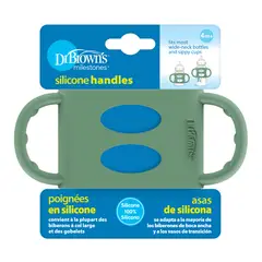 DR BROWNS - Mango para Mamaderas Boca Ancha, Verde Unisex Dr. Brown´s