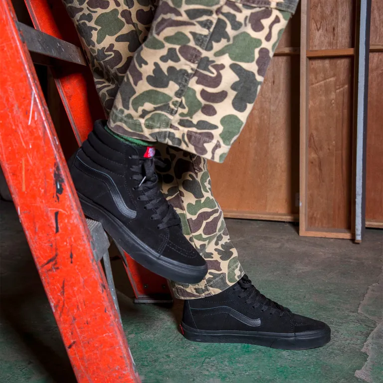 Sk8-Hi Zapatilla Urbana Mujer Negro