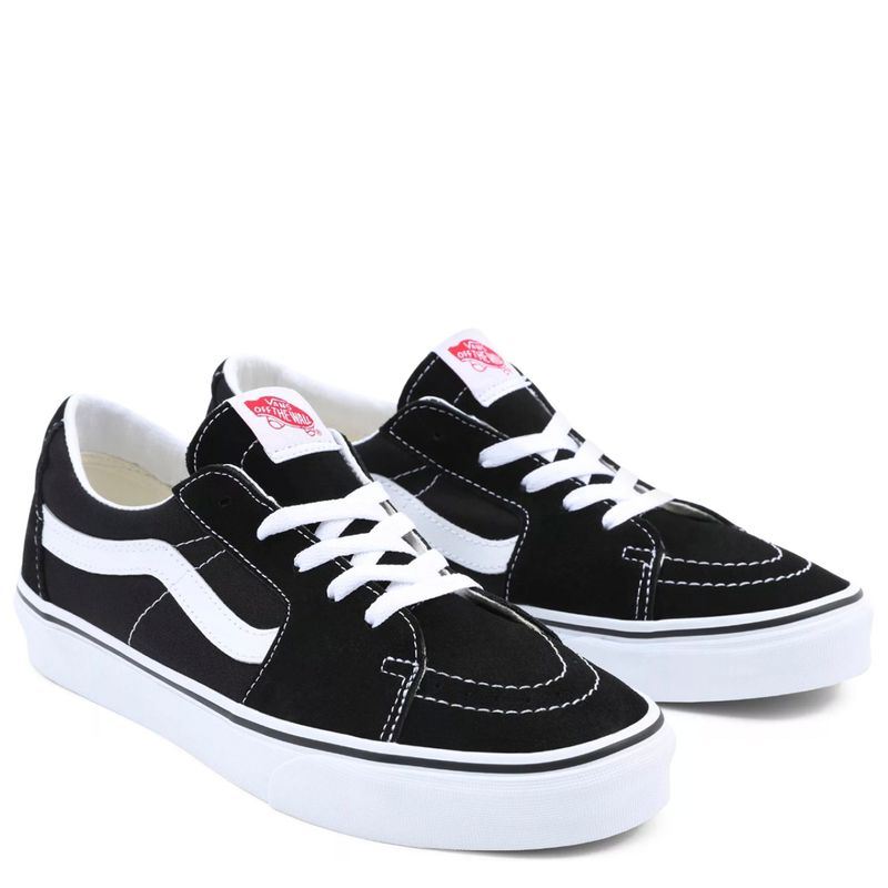 VANS - Ua Sk8-Low Black/True White Zapatilla Urbana Mujer Vans