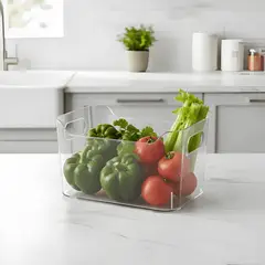 GENERICO - Caja organizadora refrigerador acrílico sin tapa