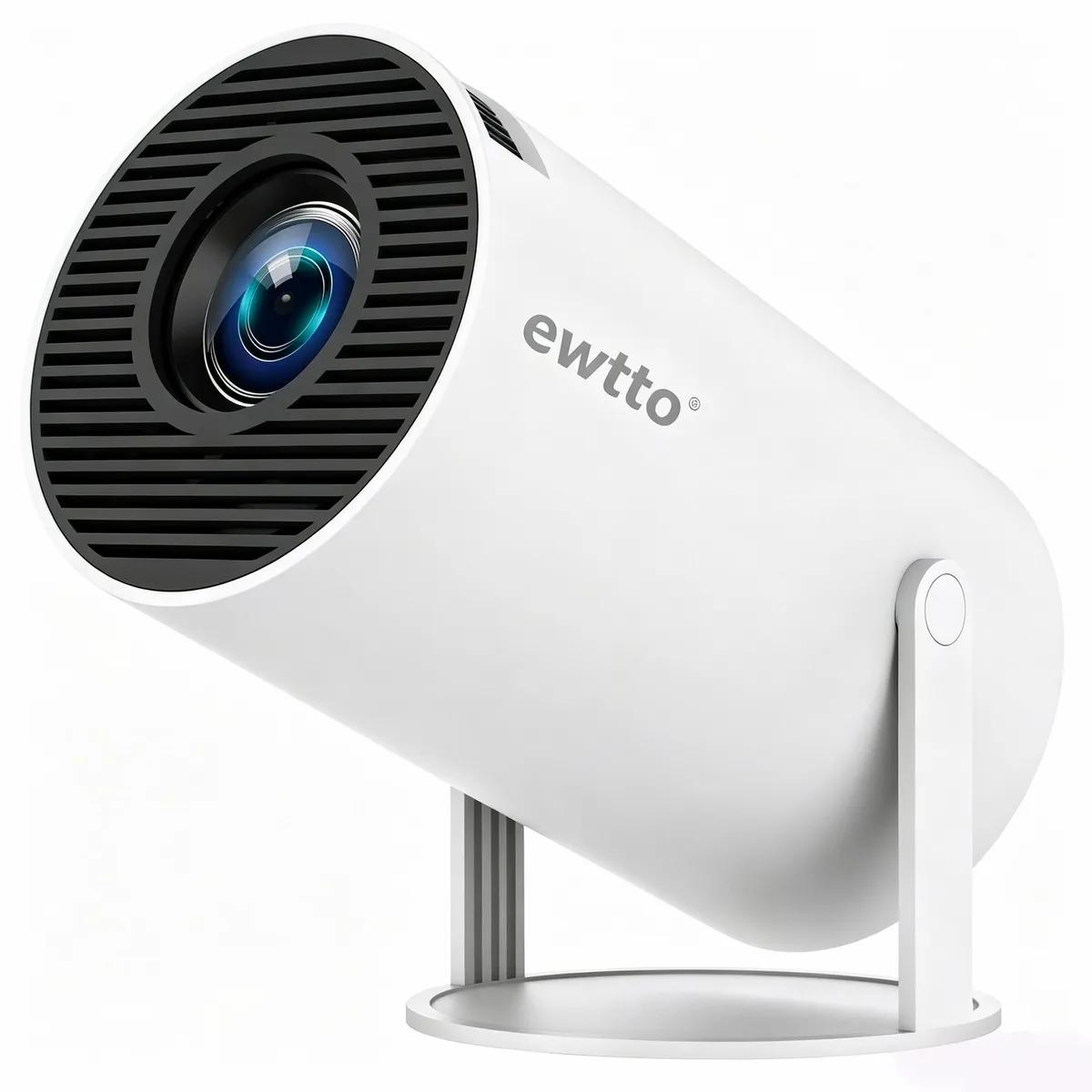 Proyector Portátil Android 11 WiFi 6 Bluetooth 720P Soporte Giratorio Cine Hogar, marca EWTTO - Foto Principal