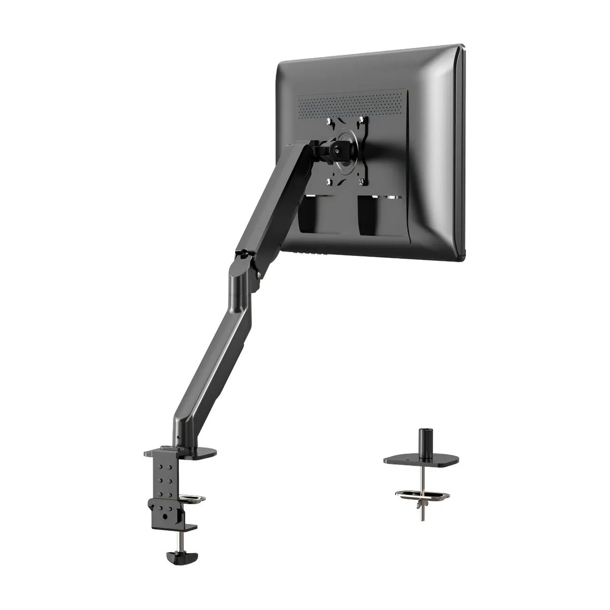GENERICO - Soporte Ergonómico De Mesa Para Tv o Monitor Brazo 17 a 30 Pulgadas