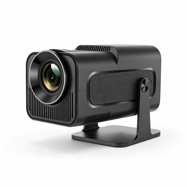 EWTTO Proyector portátil nativa 1080p 230 ANSI decodificación 4K, pantalla de hasta 150 pulgadas
