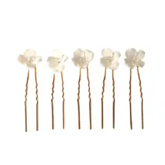 VATYERTY - 5 piezas diseñ flor elegante nupcial pelo boda fiesta