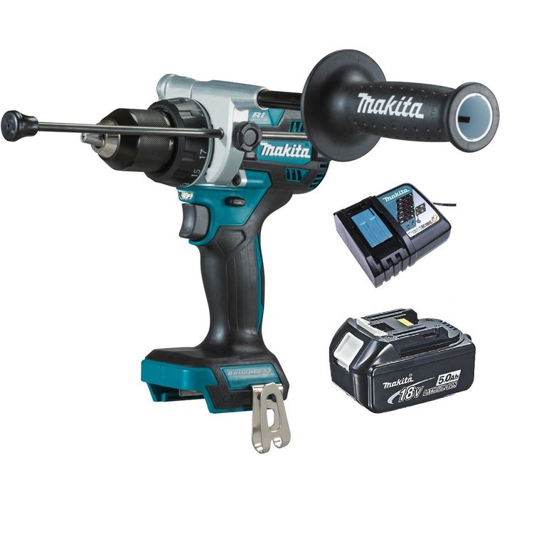 Taladro Atornillador Percutor 125 Nm 18v Dhp486 (5,0 Ah)