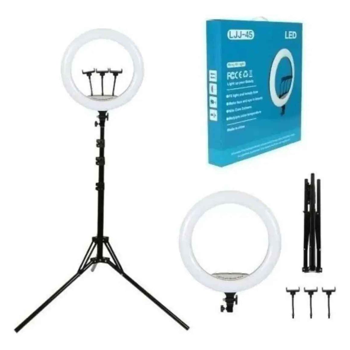 GENERICO - Soporte Para Aro De Luz 2,1 Metros Pie De Flash Profesional