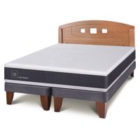 Cama Europea Ortopedic 2 Plazas Base Dividida Respaldo Gal