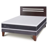 Cama Europea Ortopedic 2 Plazas Base Normal Respaldo Munichich