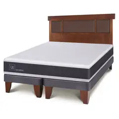 CIC - Cama Europea Ortopedic 2 Plazas Base Dividida Respaldo Dub